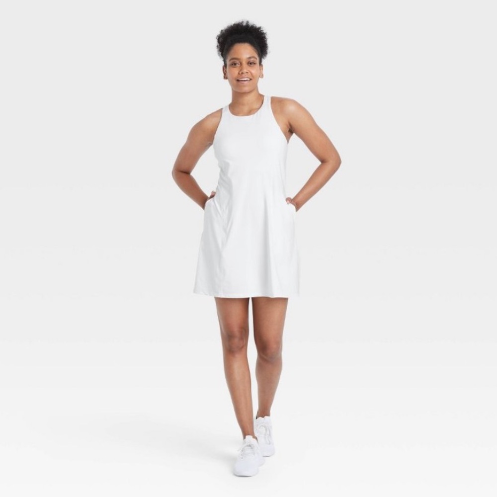 White Workout Dress Sz L